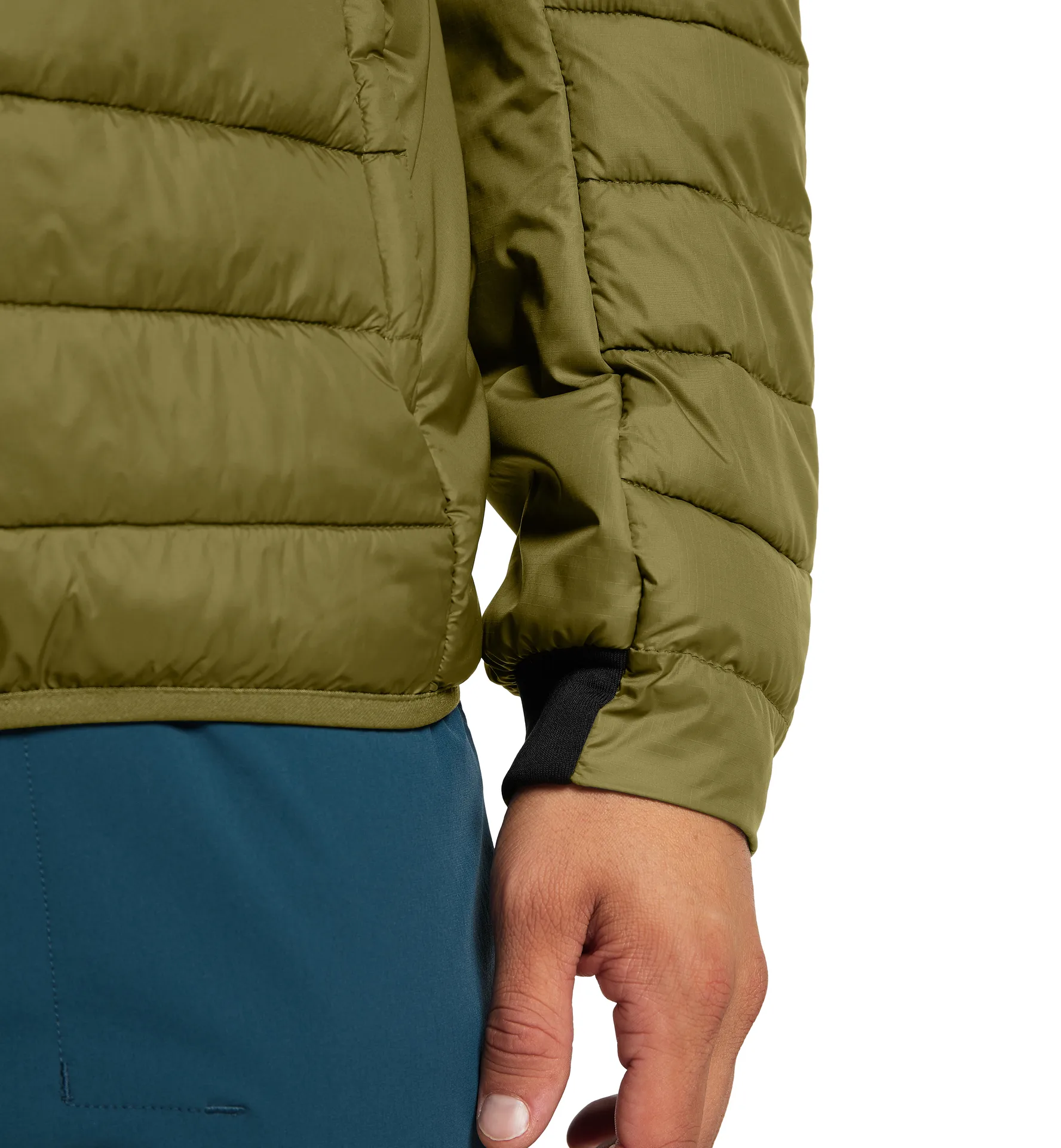 Spire Mimic Hood Men PSS Olive Green/Aurora