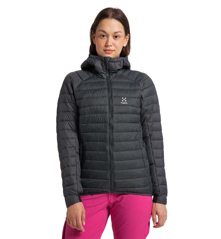 Spire Mimic Hood Women Magnetite Spire Mimic Hood Women Magnetite