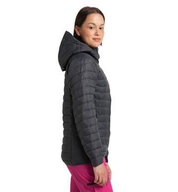 Spire Mimic Hood Women Magnetite