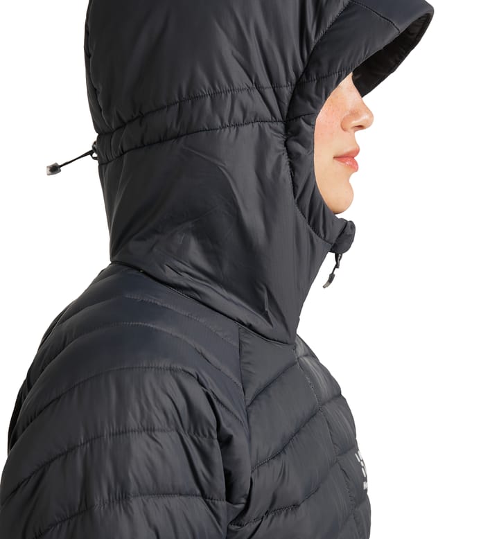 Spire Mimic Hood Women Magnetite