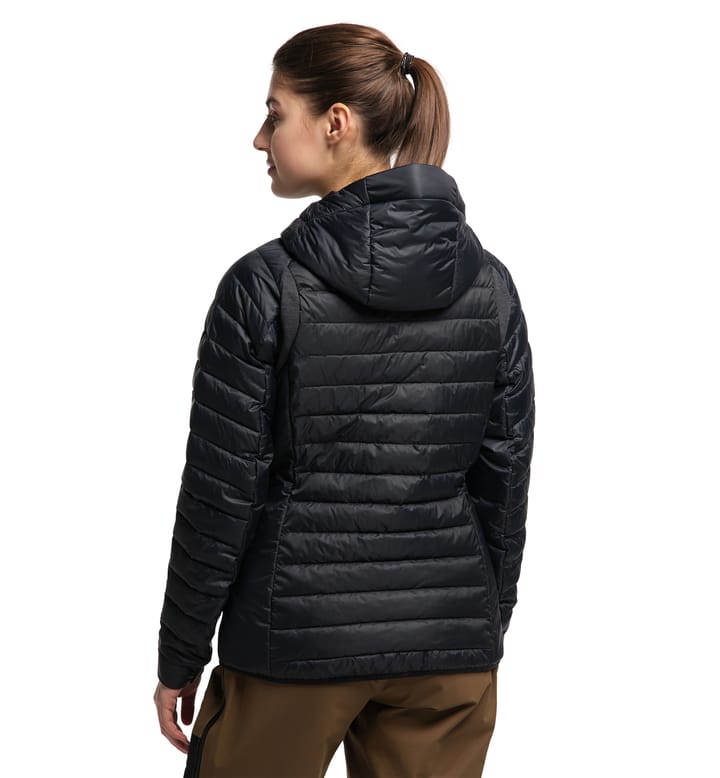 Spire Mimic Hood Women True Black Spire Mimic Hood Women True Black