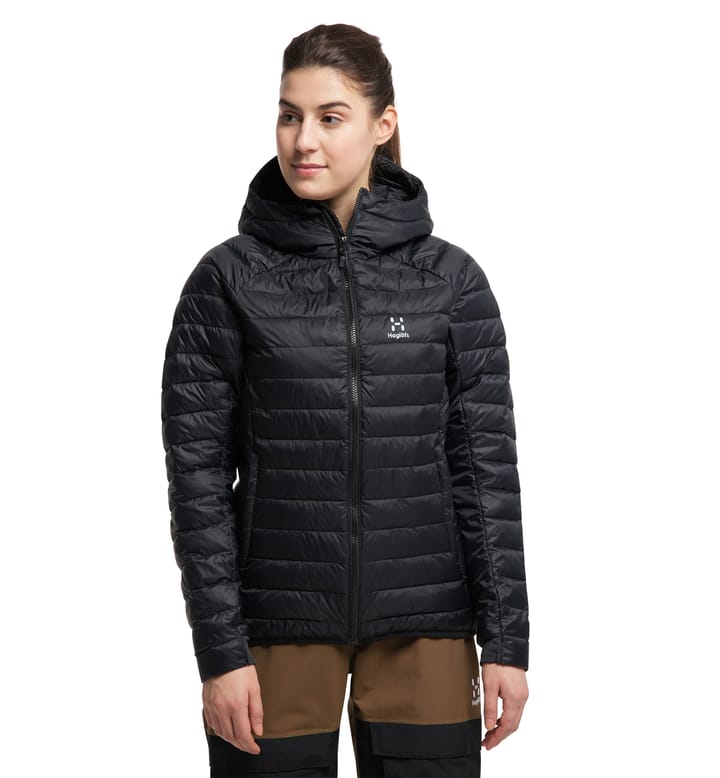 Spire Mimic Hood Women True Black Spire Mimic Hood Women True Black