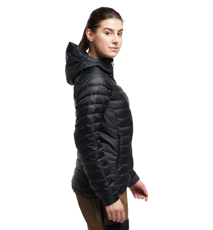 Spire Mimic Hood Women True Black Spire Mimic Hood Women True Black
