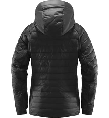 Spire Mimic Hood Women True Black Solid