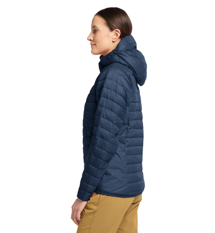 Spire Mimic Hood Women Tarn Blue Solid