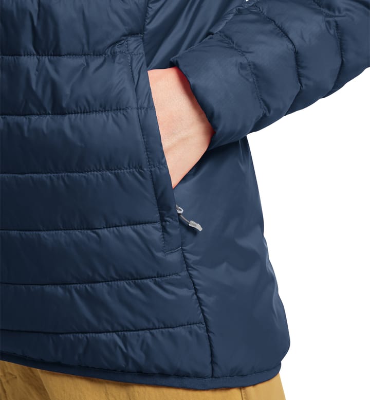 Spire Mimic Hood Women Tarn Blue Solid