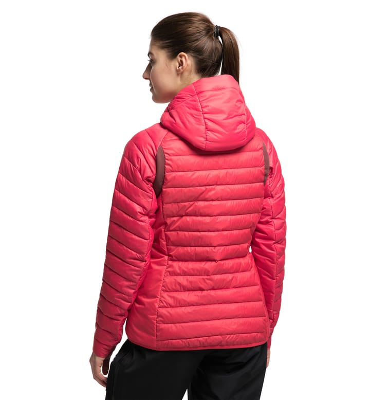 Spire Mimic Hood Women Hibiscus Red