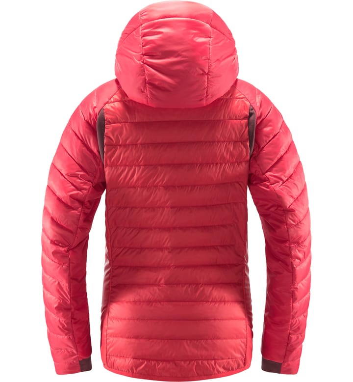 Spire Mimic Hood Women Hibiscus Red