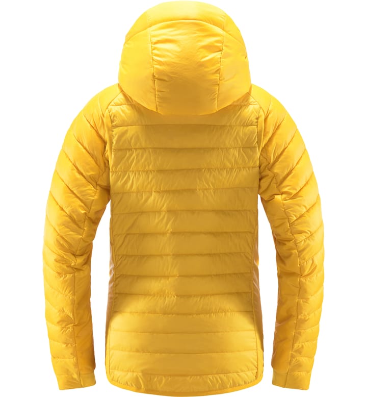Spire Mimic Hood Women Pumpkin Yellow Spire Mimic Hood Women Pumpkin Yellow