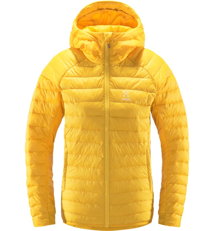 Spire Mimic Hood Women Pumpkin Yellow Spire Mimic Hood Women Pumpkin Yellow