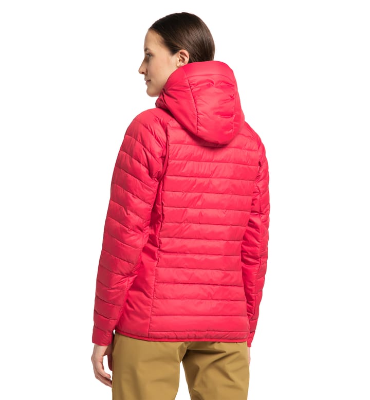 Spire Mimic Hood Women Scarlet Red Spire Mimic Hood Women Scarlet Red