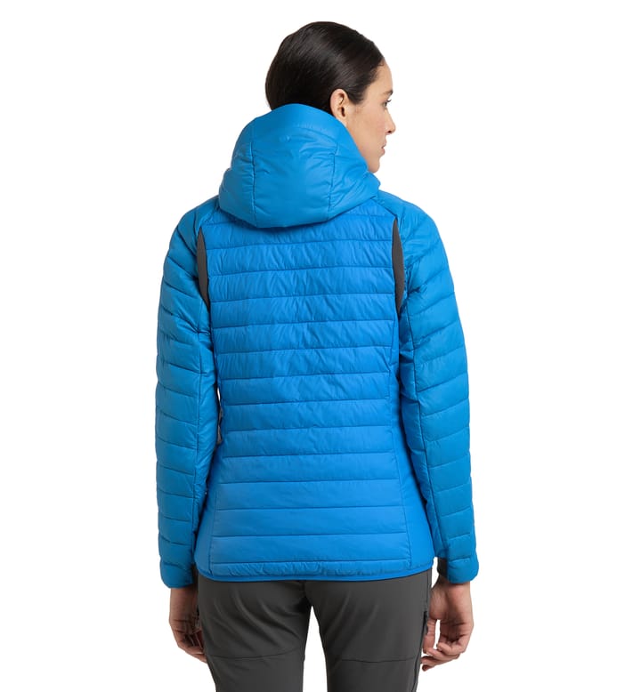 Spire Mimic Hood Women Nordic Blue Spire Mimic Hood Women Nordic Blue