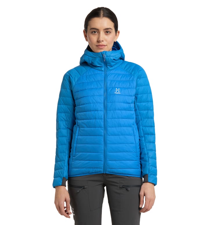 Spire Mimic Hood Women Nordic Blue Spire Mimic Hood Women Nordic Blue