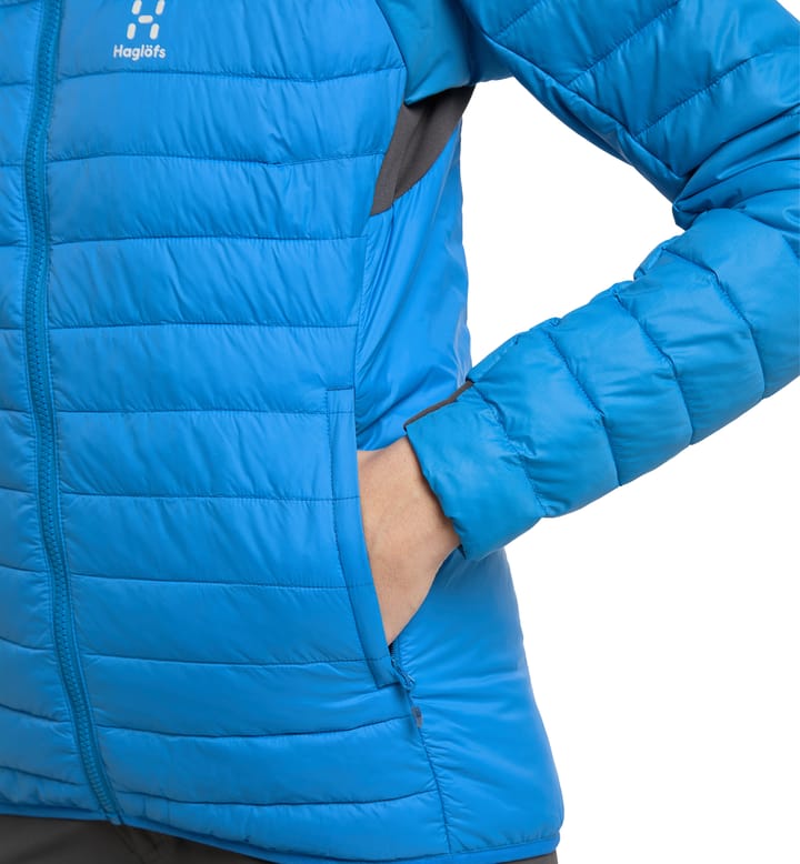 Spire Mimic Hood Women Nordic Blue Spire Mimic Hood Women Nordic Blue