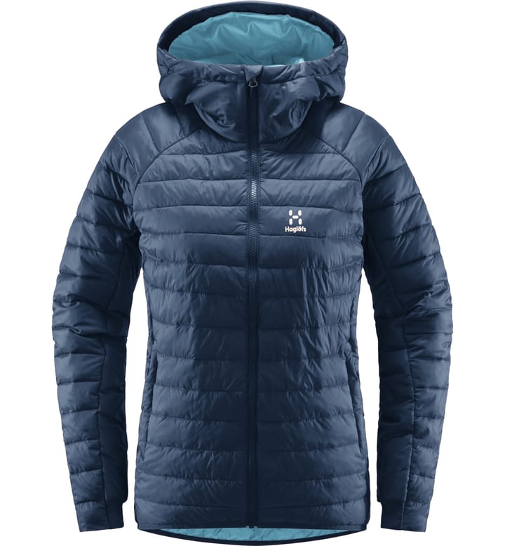 Spire Mimic Hood Women Tarn Blue/Frost Blue Spire Mimic Hood Women Tarn Blue/Frost Blue