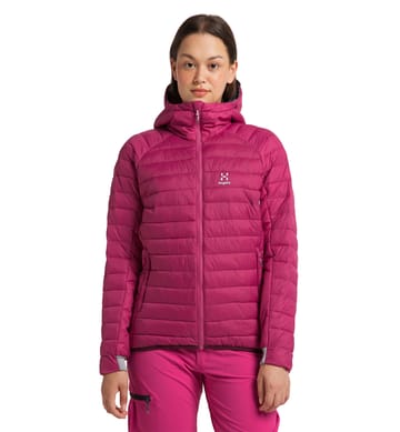 Spire Mimic Hood Women Deep Pink