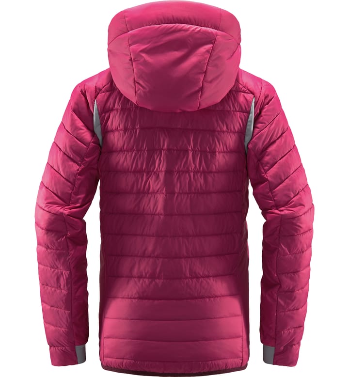 Spire Mimic Hood Women Deep Pink Spire Mimic Hood Women Deep Pink