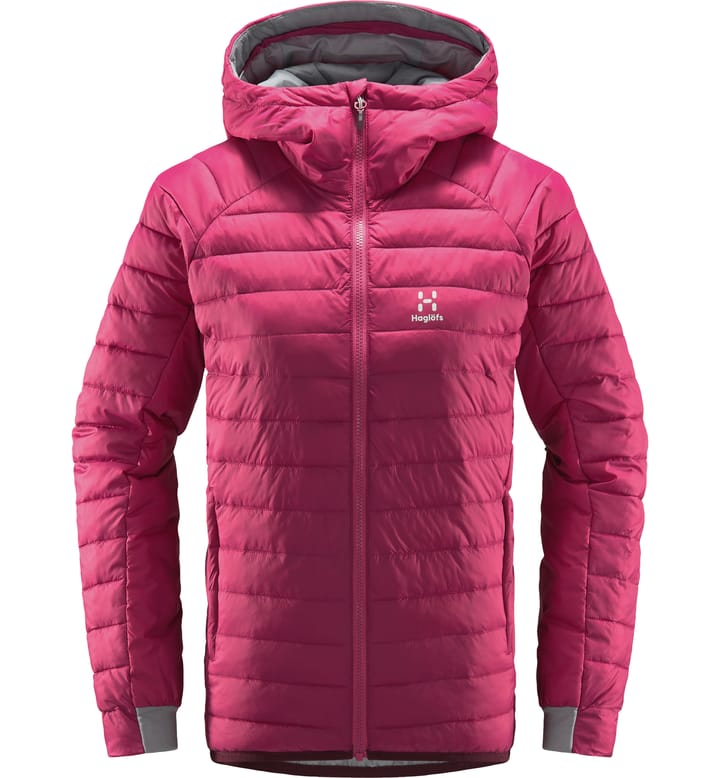 Spire Mimic Hood Women Deep Pink Spire Mimic Hood Women Deep Pink