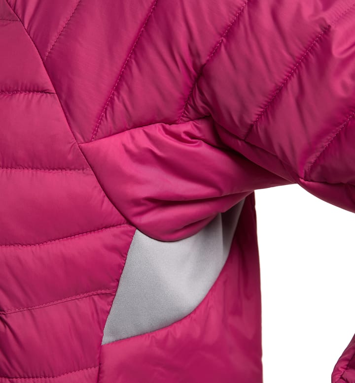 Spire Mimic Hood Women Deep Pink Spire Mimic Hood Women Deep Pink