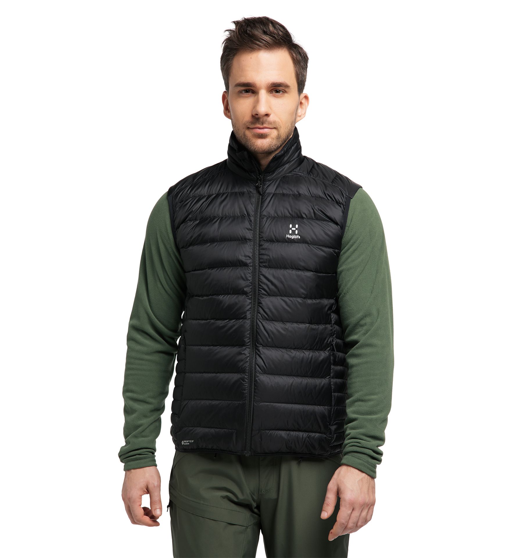 Roc Down Vest Men True Black