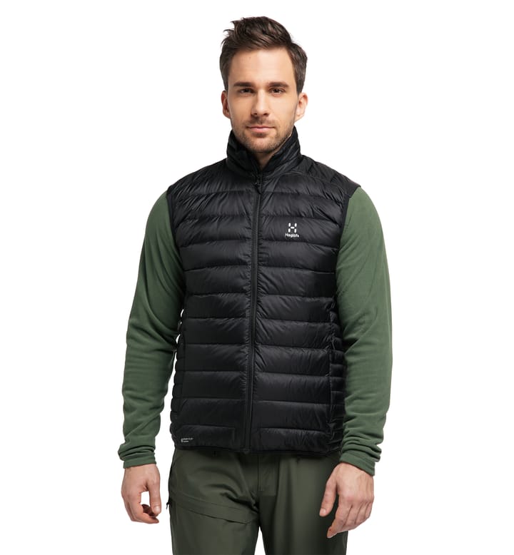 Roc Down Vest Men True Black