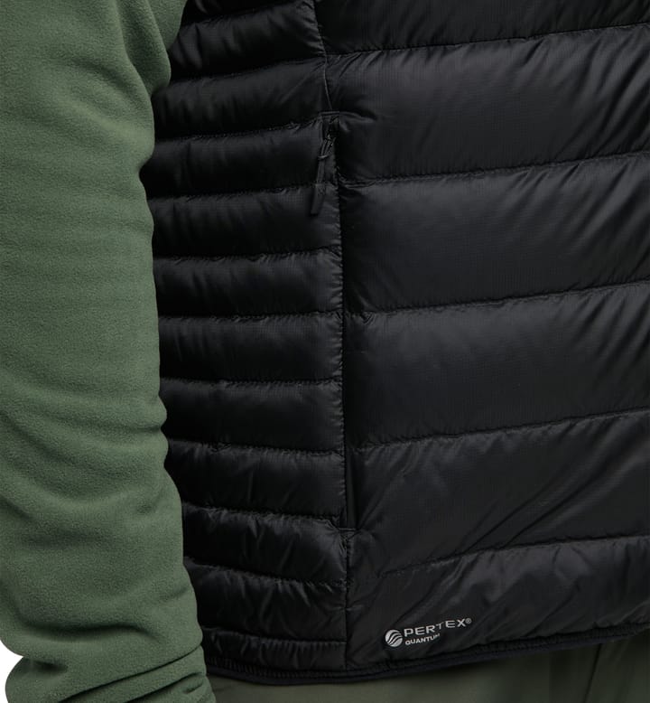 Roc Down Vest Men True Black