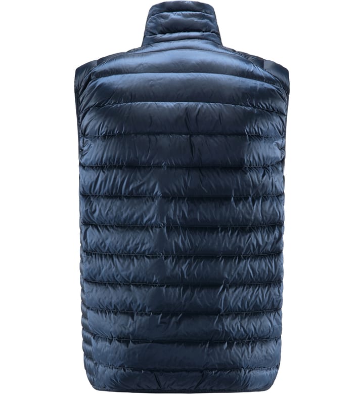 Roc Down Vest Men Tarn Blue