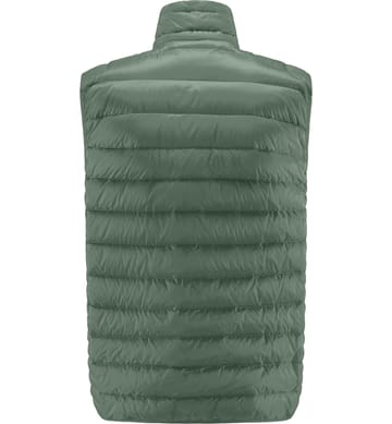 Roc Down Vest Men Fjell Green Solid