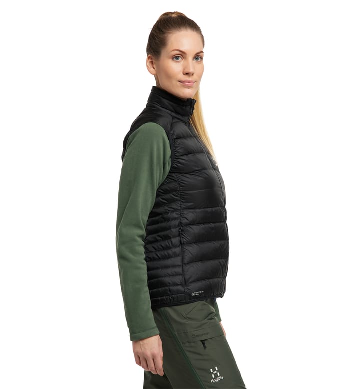 Roc Down Vest Women True Black