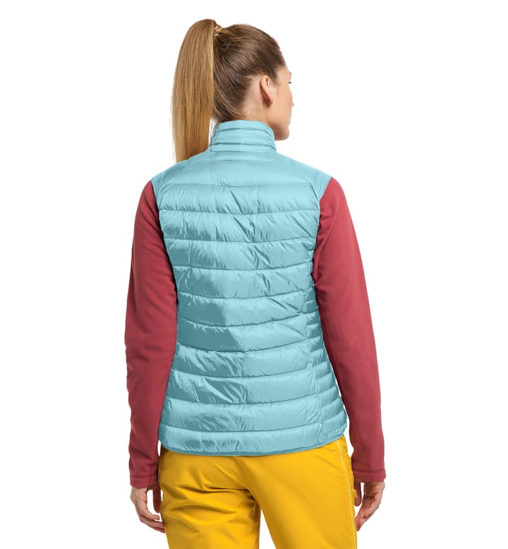 Roc Down Vest Women Frost Blue