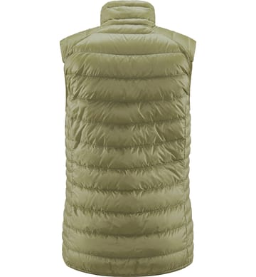 Roc Down Vest Women Thyme Green