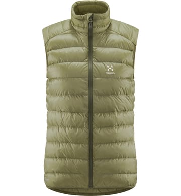 Roc Down Vest Women Thyme Green