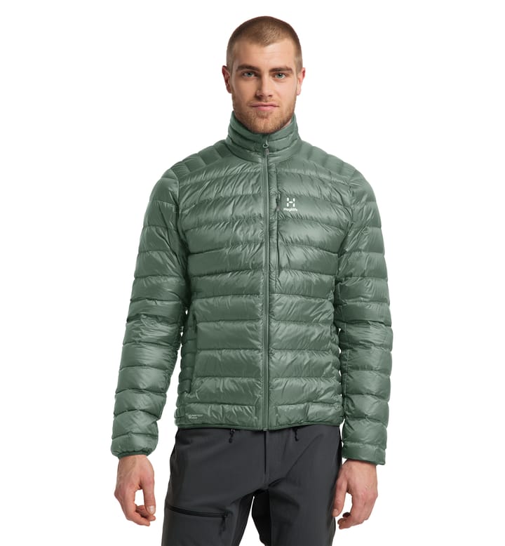 Roc Down Jacket Men Fjell Green Solid