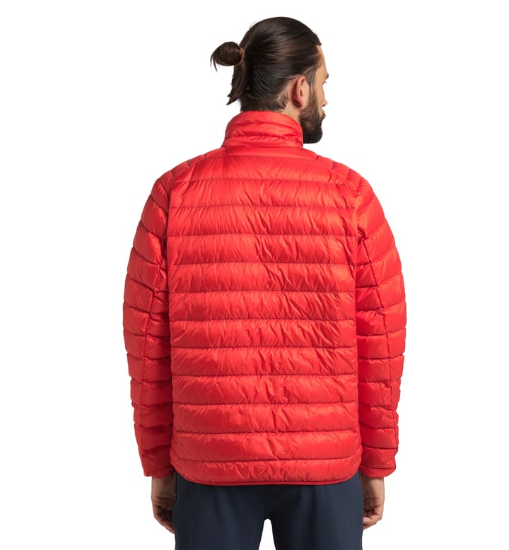 Roc Down Jacket Men Zenith Red