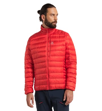 Roc Down Jacket Men Zenith Red