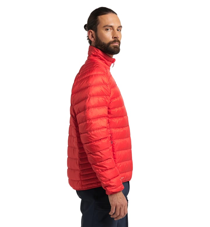 Roc Down Jacket Men Zenith Red