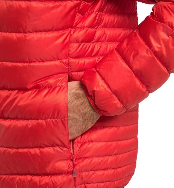 Roc Down Jacket Men Zenith Red