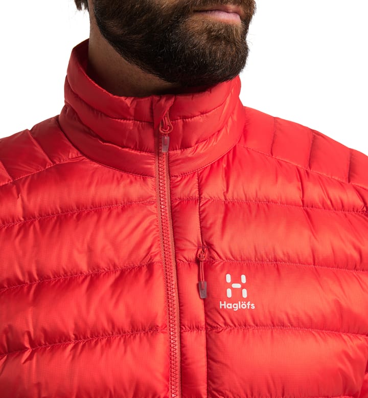 Roc Down Jacket Men Zenith Red