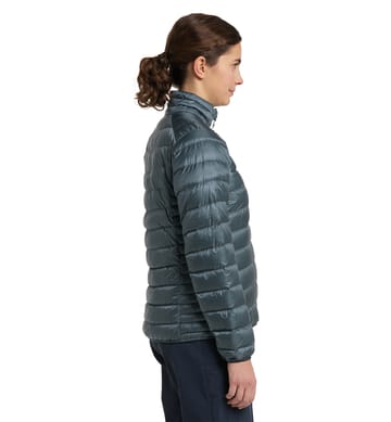 Roc Down Jacket Women Steel Blue