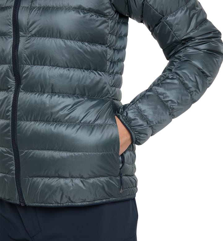 Roc Down Jacket Women Steel Blue