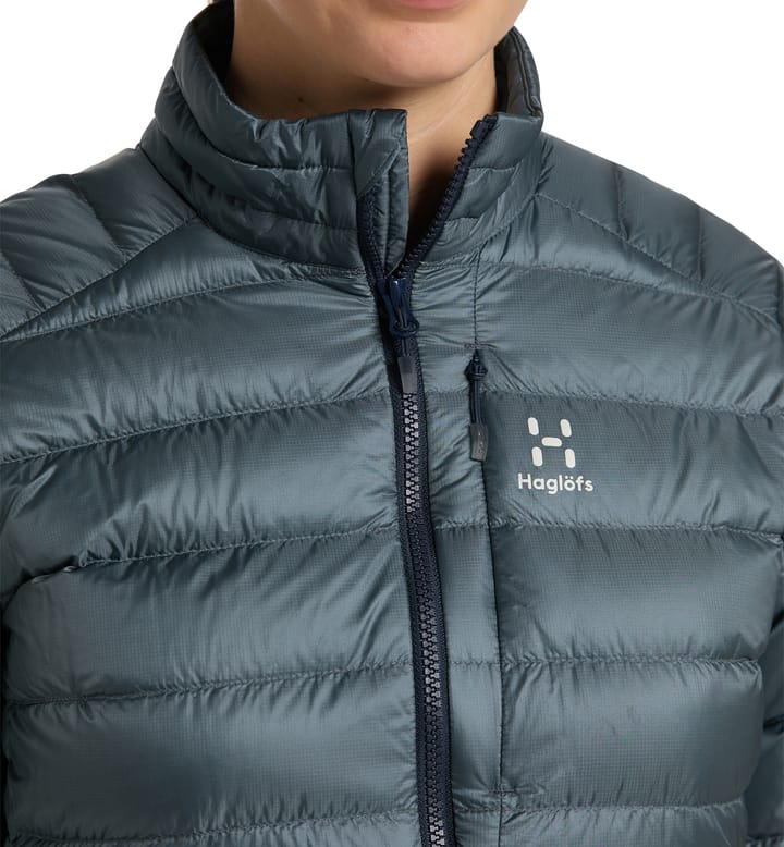 Roc Down Jacket Women Steel Blue