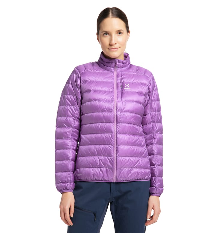 Roc Down Jacket Women Purple Ice