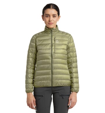 Roc Down Jacket Women Thyme Green