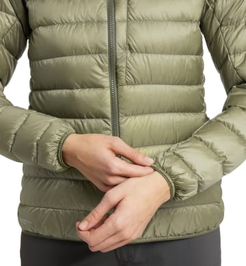 Roc Down Jacket Women Thyme Green