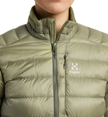 Roc Down Jacket Women Thyme Green