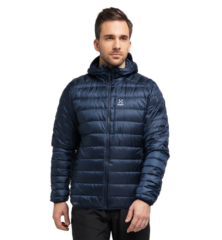 Roc Down Hood Men Tarn Blue