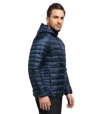 Roc Down Hood Men Tarn Blue