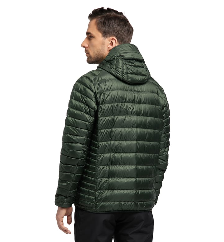 Roc Down Hood Men Fjell Green Roc Down Hood Men Fjell Green