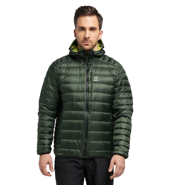 Roc Down Hood Men Fjell Green Roc Down Hood Men Fjell Green