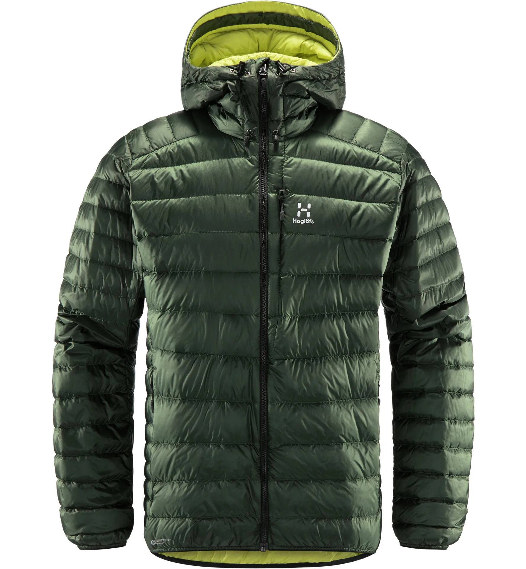 Roc Down Hood Men Fjell Green